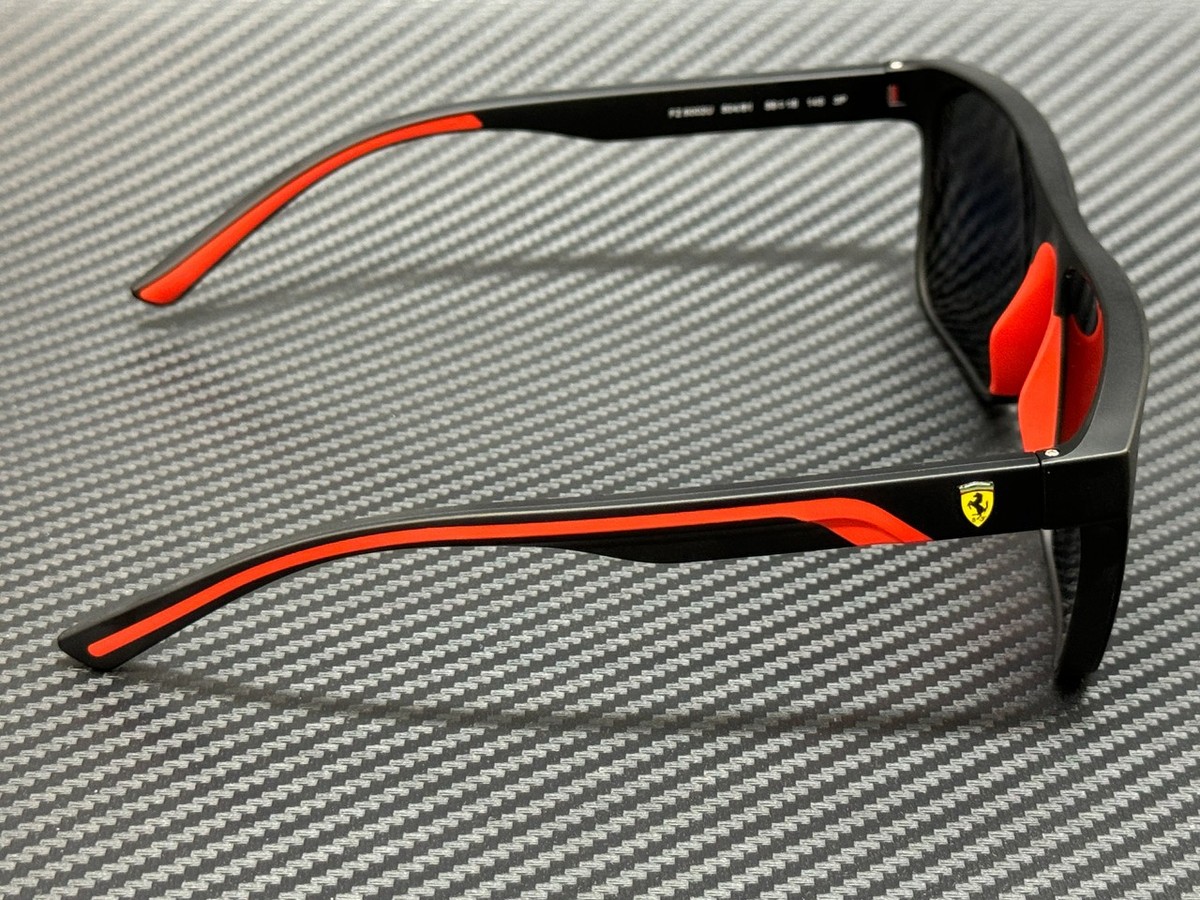 FERRARI FZ6002U 504 81 Matte Black Grey Polarized Men's 59 mm