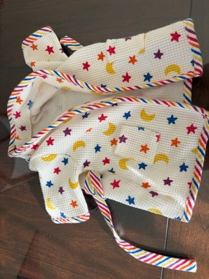 Pleasant Company American Girl Stars & Stripes Bath Robe And Shorts