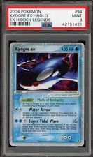 Pokemon Kyogre EX Holo Hidden Legends 94/101 PSA 9 Mint