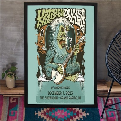 Kitchen Dwellers Dec 7, 2023 The Stache, Grand Rapids, MI Poster