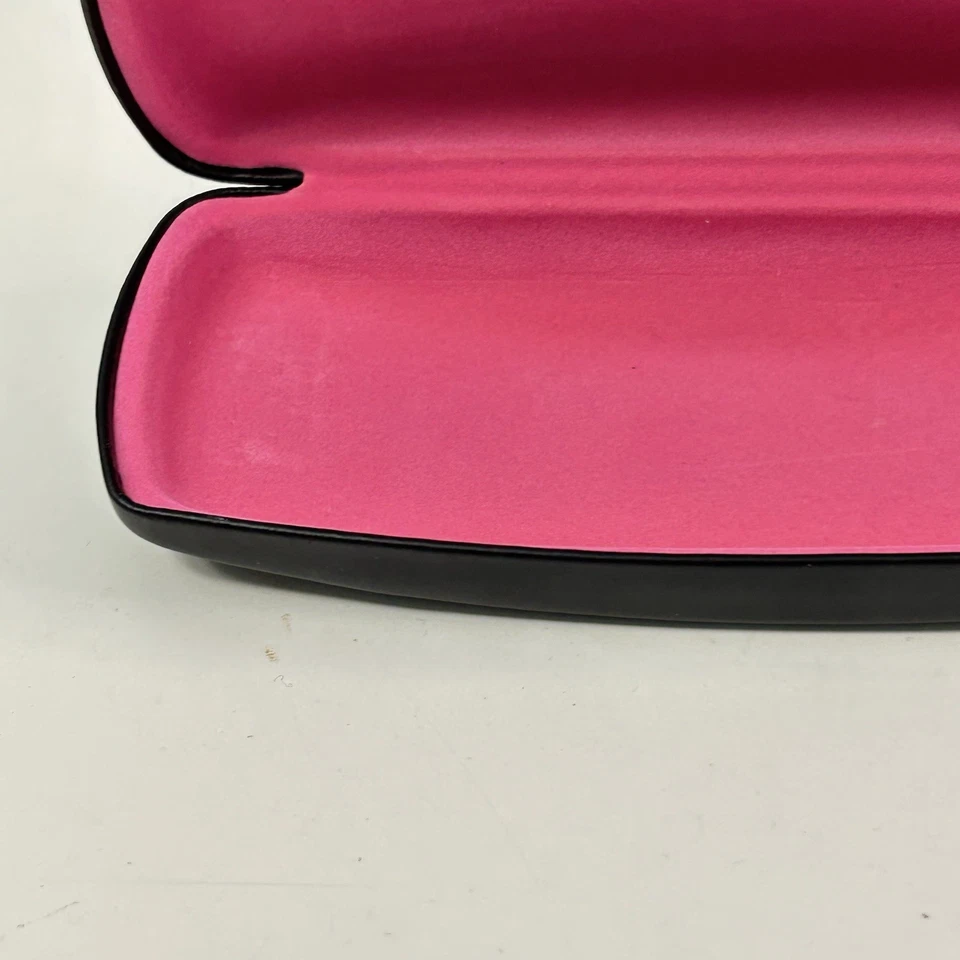 Gafas de sol Baby Phat con bisagras negras estuche rígido forro rosa Foto 3 de 4