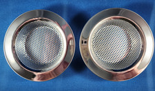 Mr Siga 2 Kitchen Sink Drain Strainer Stainless Steel 4.4 inch Silver NEW