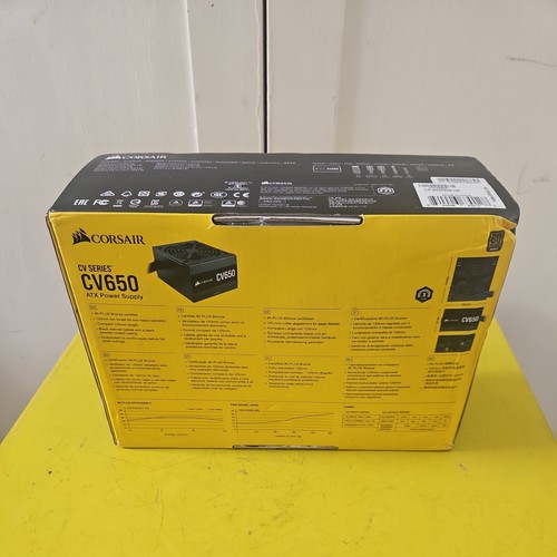 Corsair CV Series CV650 650W 80 Plus ATX Power Supply Black - Photo 5/8