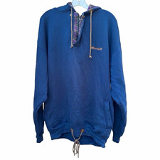 Rare Vintage 90’s BAC Premier Microsoft Embroidered Quarter Zip / Hoodie XL