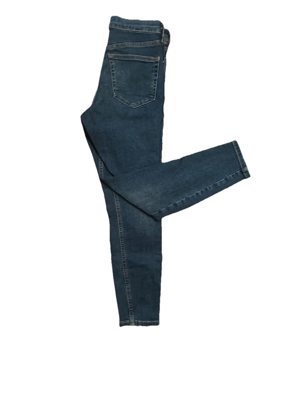 TOPSHOP Moto Petite Dark Wash Jamie High Waist Stretch Skinny Jean Size 26 x L28