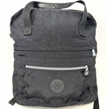 Mochila Kipling Ligera Pequeña de Nylon Resistente al Agua - Negra