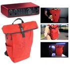 Focusrite Scarlett 2i2 4th Gen Studio Recording USB Audio Interface+Backpack