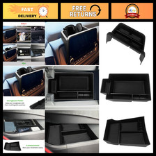 3pcs Center Console Organizer For 2021-2026 Nissan Rogue Armrest Storage Box D