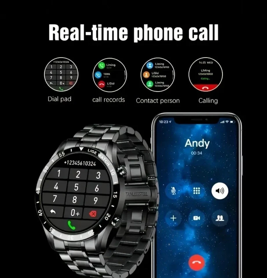 Luxury Fashion Wristwatch For Men Of Class And Great Taste…. - Image 4 of 4