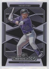2020 Panini Chronicles Obsidian Electric Etch Purple 3/99 Trevor Story #52 3wu