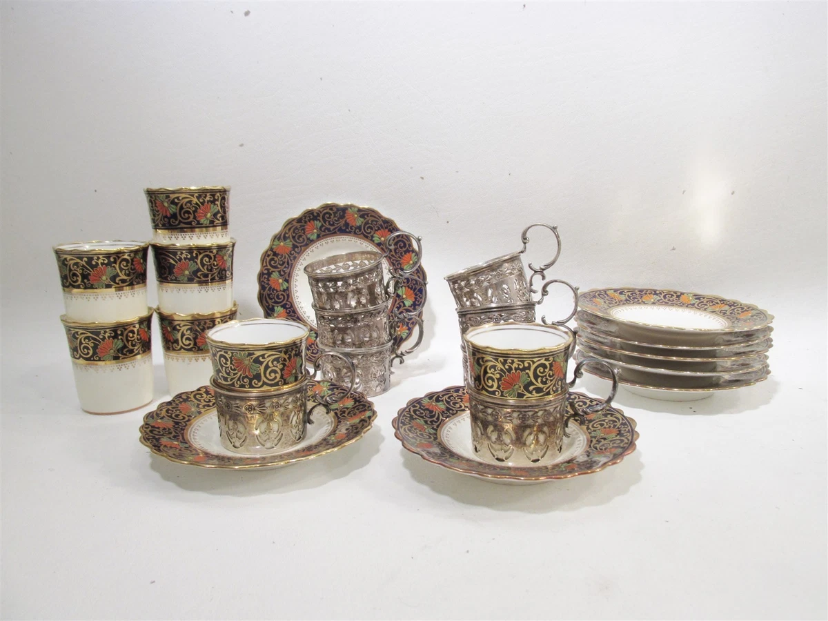 Sterling Silver Demitasse Cups In Lenox China & Dinnerware for 