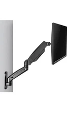 Single Monitor MOUNTUP MONITOR ARM, Polished Aluminum Single Monitor Wall Mount
