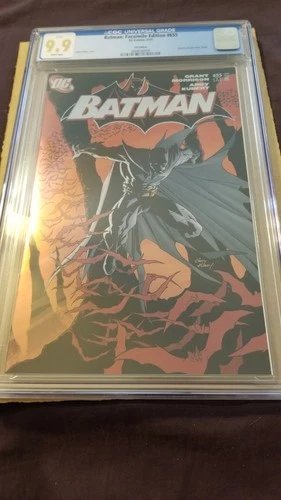 Batman Facsimile Edition #655 Foil Edition  Andy Kubert  Cover. Graded 9.9 CGC