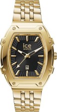 Ice Watch Ice Boliday - Black - Full Steel Shiny Gold Womens Watch 024970 - S