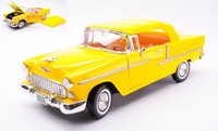 Motormax 1/18 Chevrolet Bel Air Cabrio 1955 Statisches Modell Diecast