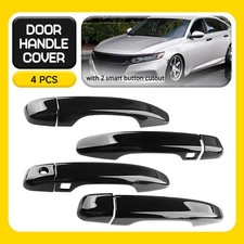 Abs Material Glossy Black Door Handle Covers 4-40pcs For Honda Accord 2018-2022 Abs Material Glossy Black Door Handle Covers 4-40pcs For Honda Accord 2018-2022