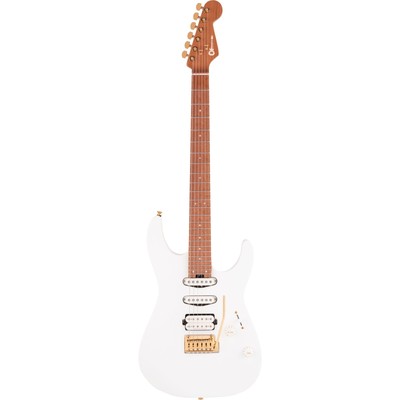 Charvel Pro-Mod DK24 HSS 2PT CM Snow White - E-Gitarre