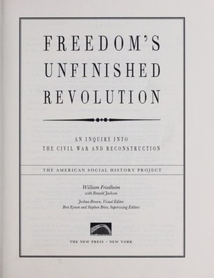 Freedoms Unfinished Revolution Paperback Freidheim