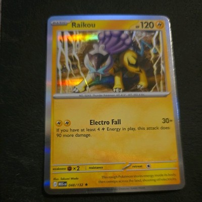 Raikou 48/132 Holo NM MEG Pokmon TCGP | eBay