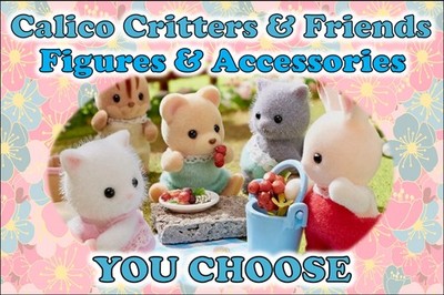 Calico Critters Li'l Woodzeez Dollhouse Miniatures FIGURES & ACCESSORIES ~U PICK