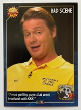 On Cinema at the Cinema, Edition 2, Trading Card #1 "Bad Scene"