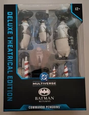 🐧💣💥McFarlane DC Multiverse COMMANDO PENGUINS Batman Returns Deluxe Theatrical