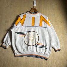 Vintage Adidas Cycling Team Sweatshirt Mens Medium Long Sleeve Graphic 70s