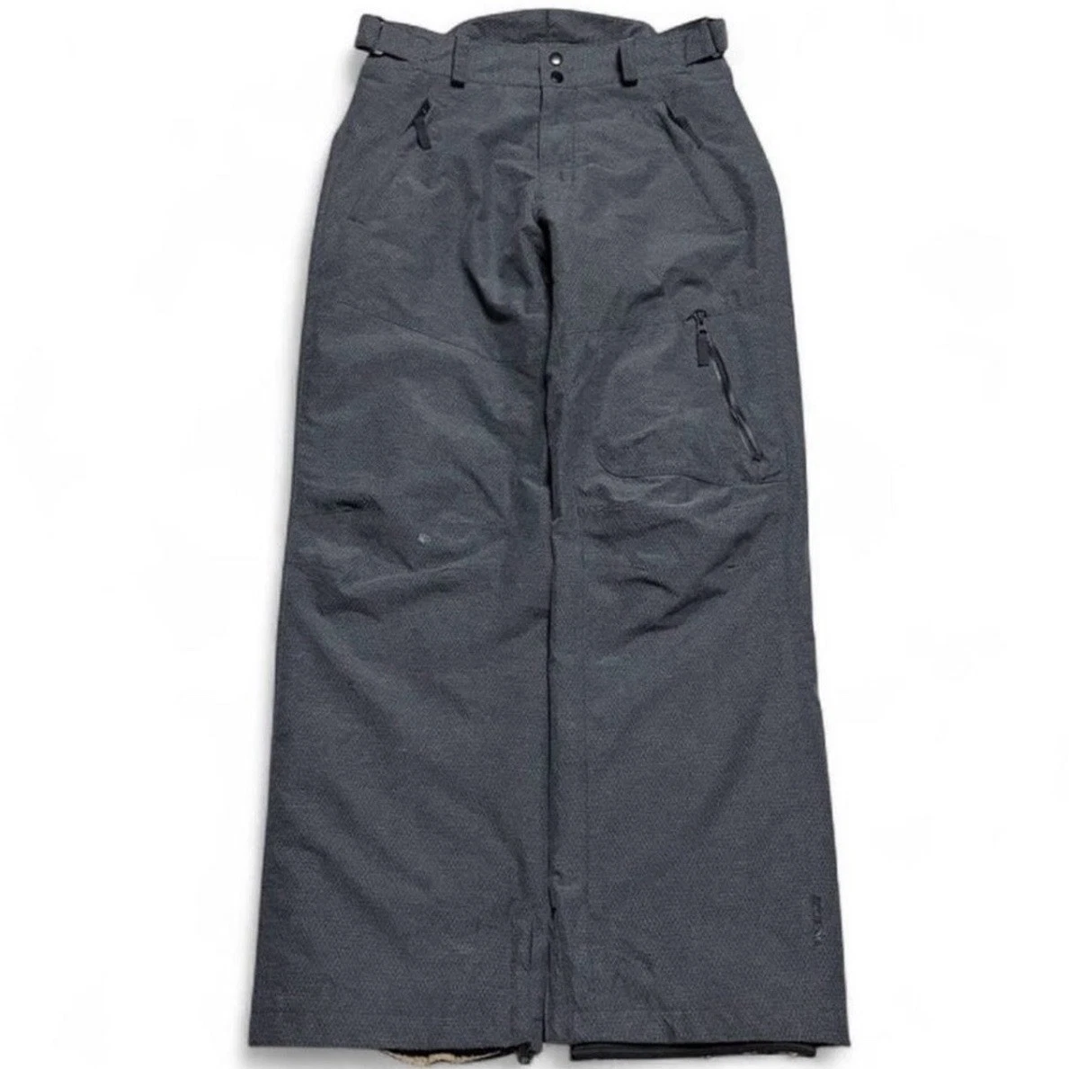 Body Glove Gray Snowboard Pants Men’s 32w Adjustable 31 Inseam, 41 L
