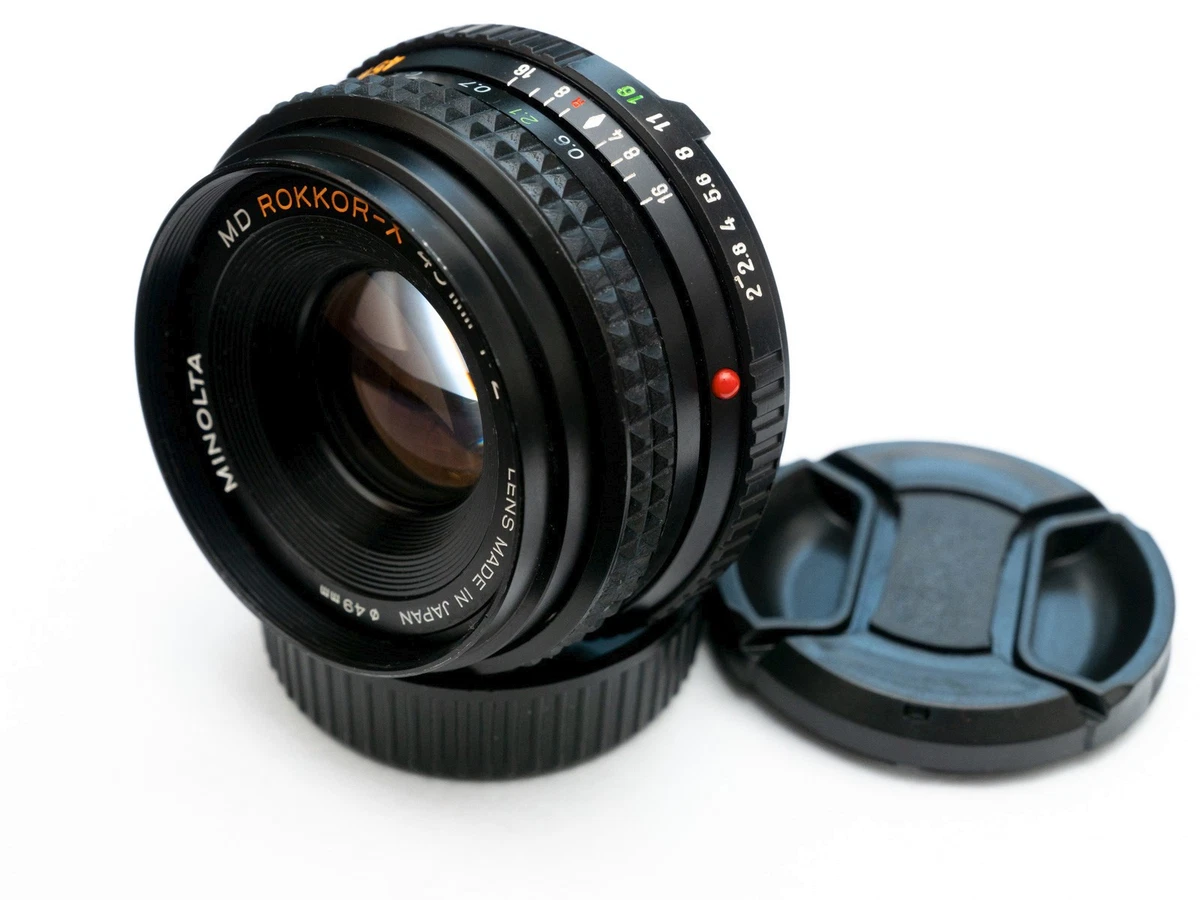 Minolta 45mm Focal Camera Lenses for sale | eBay