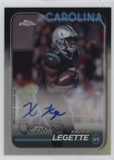 2024 Topps Chrome Rookie Auto Xavier Legette #RA-XLE Auto h3a