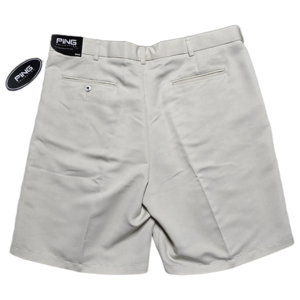 Pantalones cortos de golf Ping Performance para hombre talla 40 arena nuevos con etiquetas Foto 2 de 4
