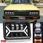 4x6" INCH LED Headlight DRL Hi/Lo Beam Turn Signal For Nissan 720 1983-1986