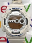VINTAGE CASIO G-SHOCK WATCH WHITE/BLUE 3263 GD-100SC (NEED NEW BAT) L👀K!!!