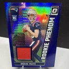 2024 Panini Donruss Optic - Rookie Phenom Drake Maye #RPB-DME Blue Hyper Prizm
