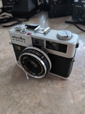 Minolta Hi-Matic F 38mm Rangefinder Film Camera Untested