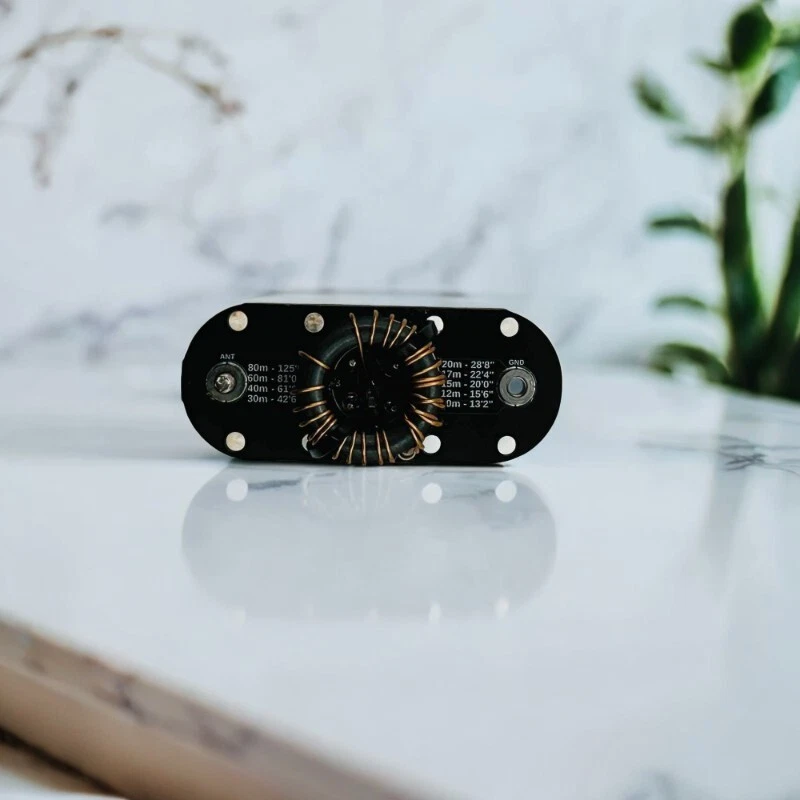 Antena de media onda alimentada final 15W 49:1 Unun kirt para portátil montada y probada Foto 2 de 4