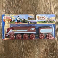 Caitlin Thomas  Friends Wooden Railway Tender Sealed NOS NIP 2013 Wood King