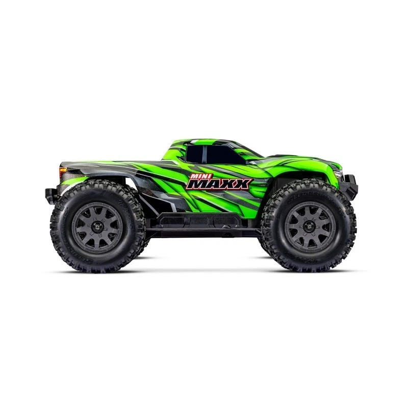 TRAXXAS MINI MAXX Green 4WD BL-S2 Monster Truck Brushless 1/16 2.4GHZ RC RTR - Immagine 4 di 4
