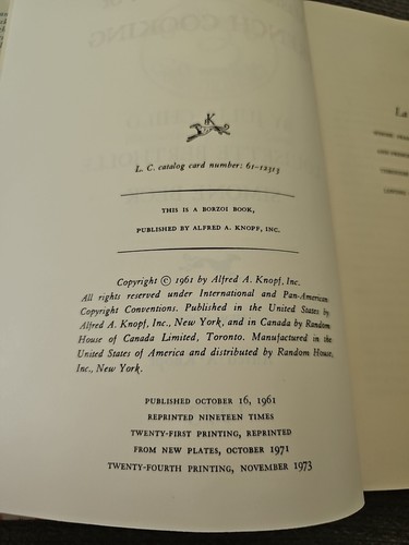 Julia Child ~ Mastering the Art of French Cooking ~ Volume One 1973 - Picture 20 of 20