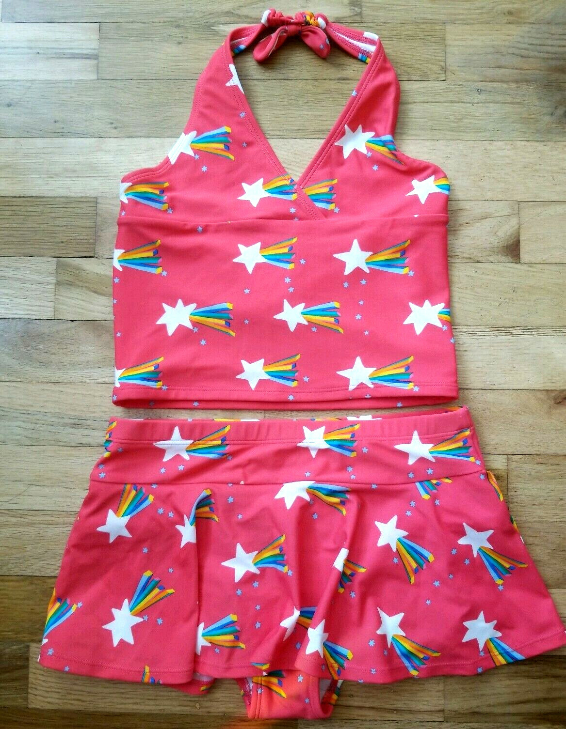 hanna andersson rainbow swimsuit