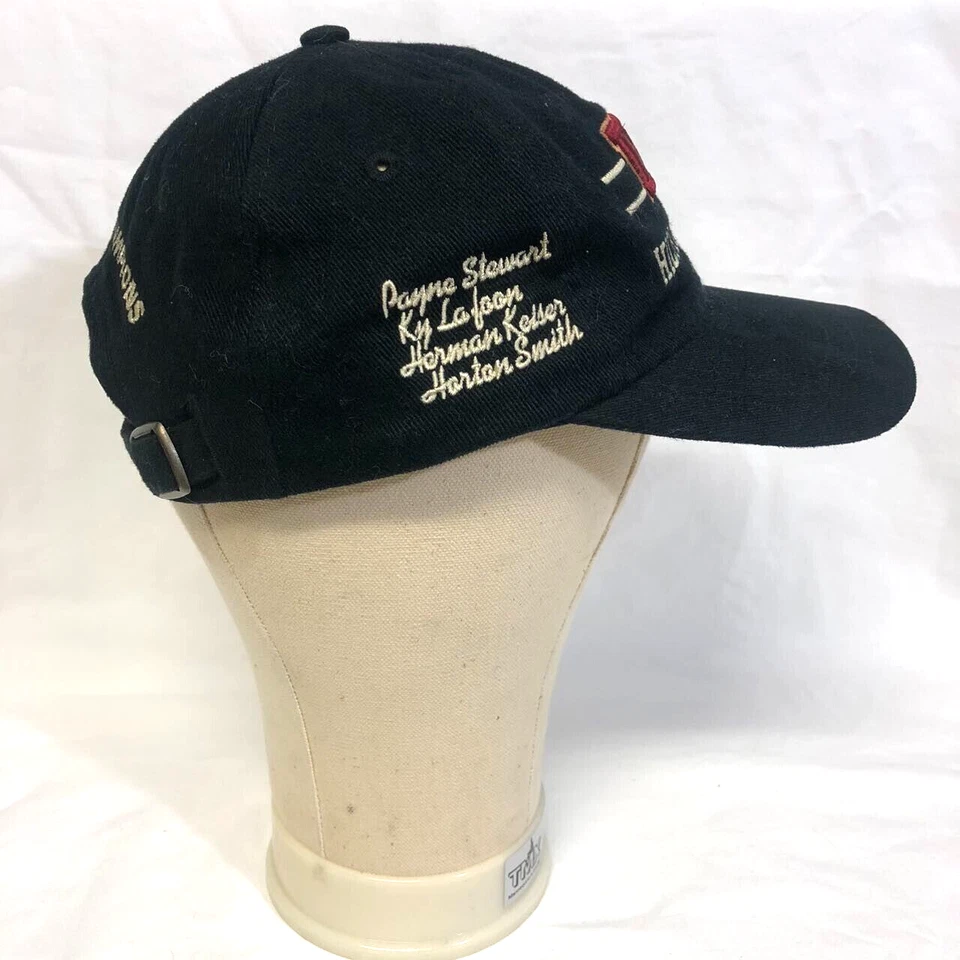 Sombrero de golf HICKORY HILLS PGA 5 campeones aficionados de Missouri firma PAYNE STEWART Foto 2 de 4