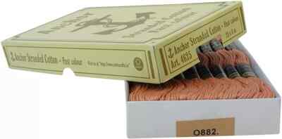 Anchor Threads Stranded Cross Stitch Sewing Hand Embroidery Peach Cotton Thread