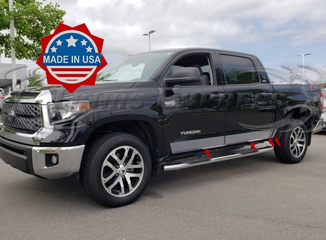 fit:2007-2020 Toyota Tundra Crew Max Cab 5.8' Short Bed Rocker Panel