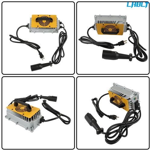 LABLT 3pin Round Plug Golf Cart Battery Charger For Club Car DS