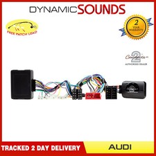 CTSAD008.2 Steering Wheel Stalk Control Adaptor with FREE Patch Lead For AUDI A4