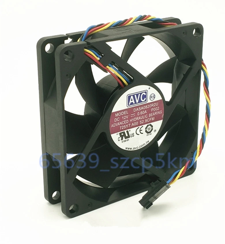 AVC DASA0820R2U 12V 0.6A 4Wire-5Pin Fan For DELL Optiplex 790 990 SFF Case FAN - Image 2 of 3