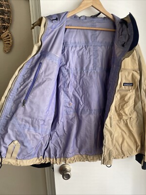 VINTAGE PATAGONIA SST DEEP WADING FLY FISHING JACKET MENS BEIGE
