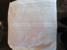 Pottery Barn Teen gray stripe duvet full queen photo sample