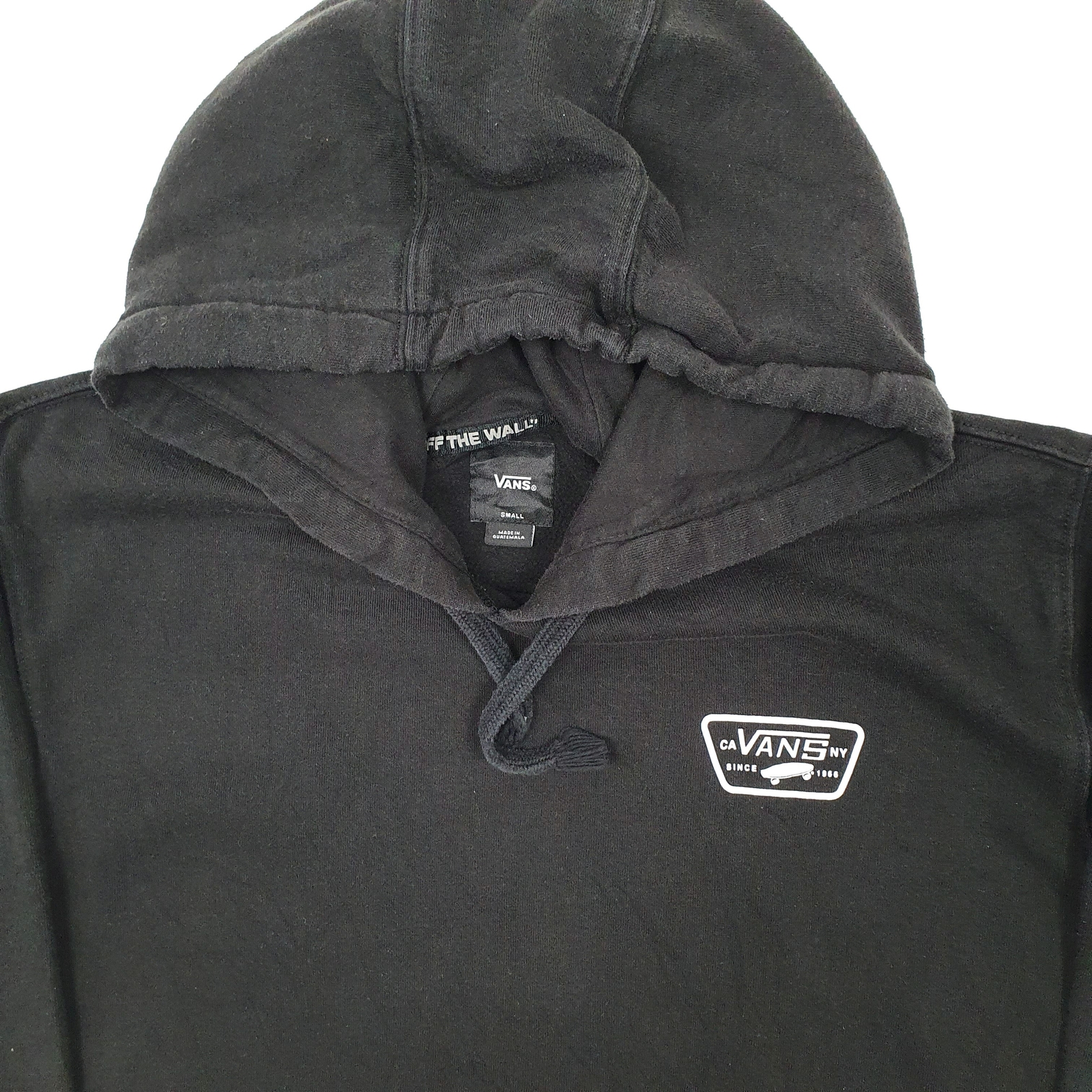 VANS Hoodie Cotton & Polyester Jumper Sweatshirt Mens S image 2