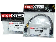 StopTech Stainless Steel Brake Line Kit F&R for 10-15 Hyundai Genesis Coupe NEW